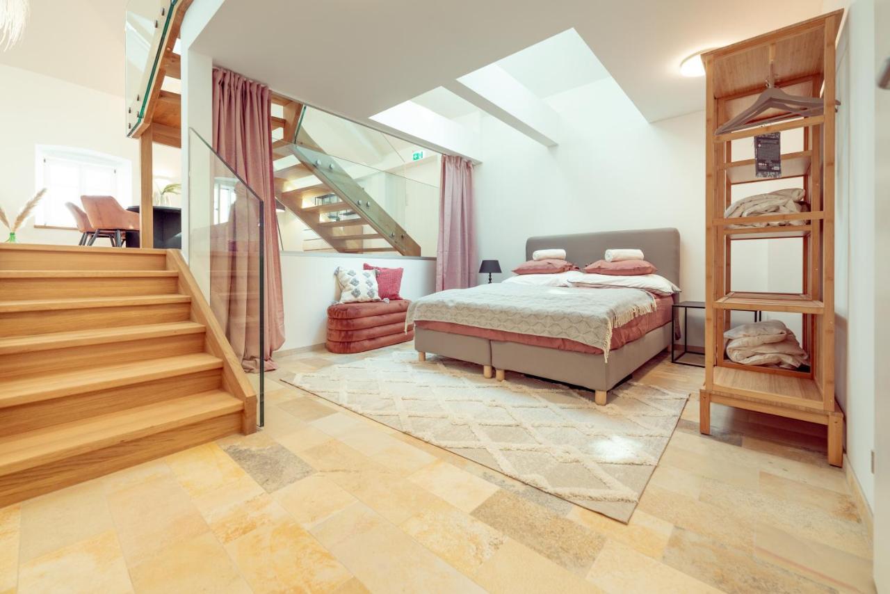 多瑙河畔克雷姆斯Penthouse Maxfux Direkt In Der Fussgaengerzone 130M2公寓 外观 照片