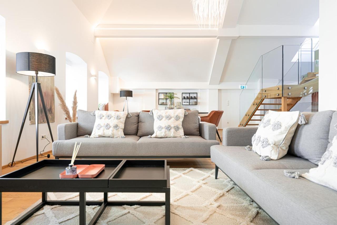多瑙河畔克雷姆斯Penthouse Maxfux Direkt In Der Fussgaengerzone 130M2公寓 外观 照片