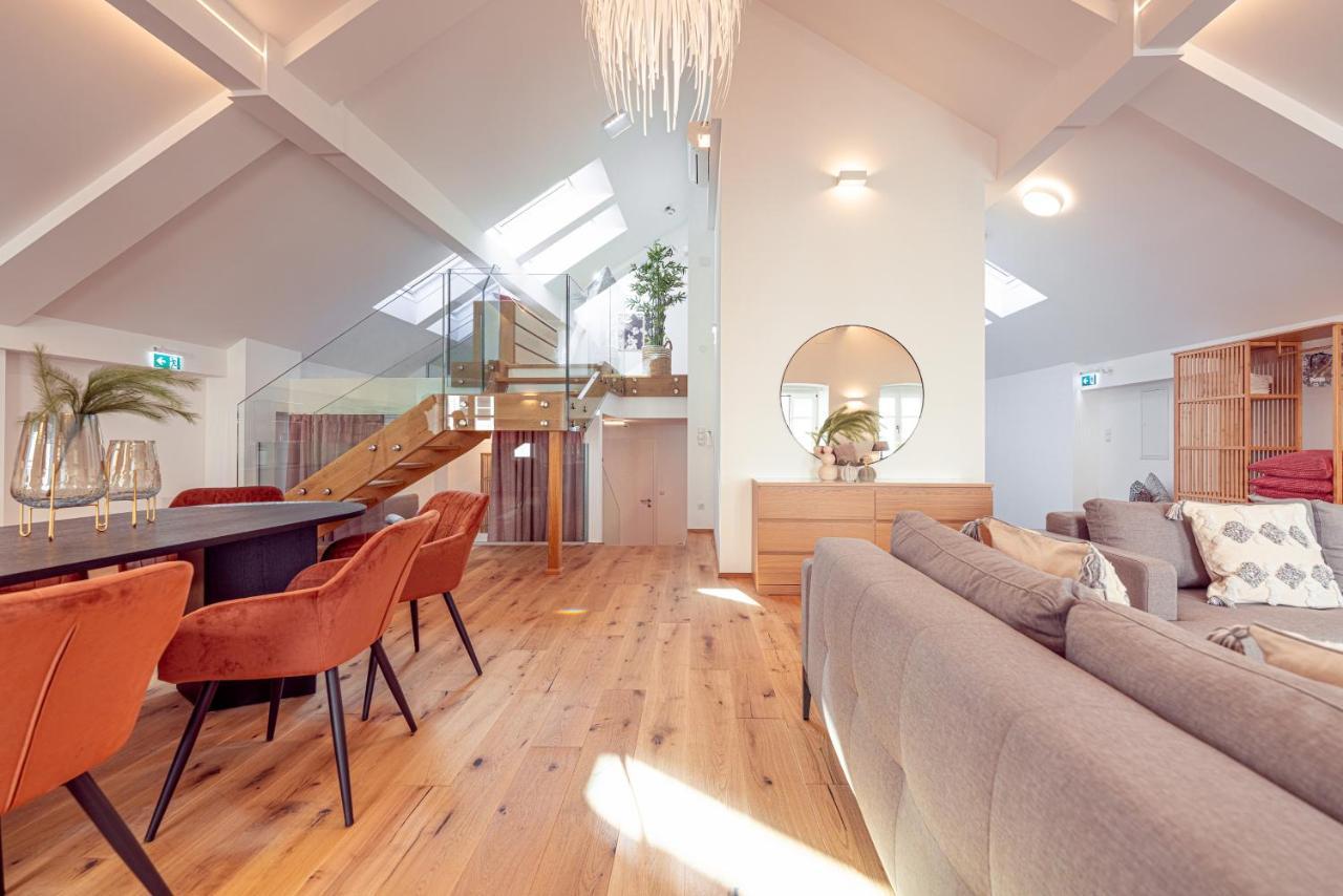 多瑙河畔克雷姆斯Penthouse Maxfux Direkt In Der Fussgaengerzone 130M2公寓 外观 照片