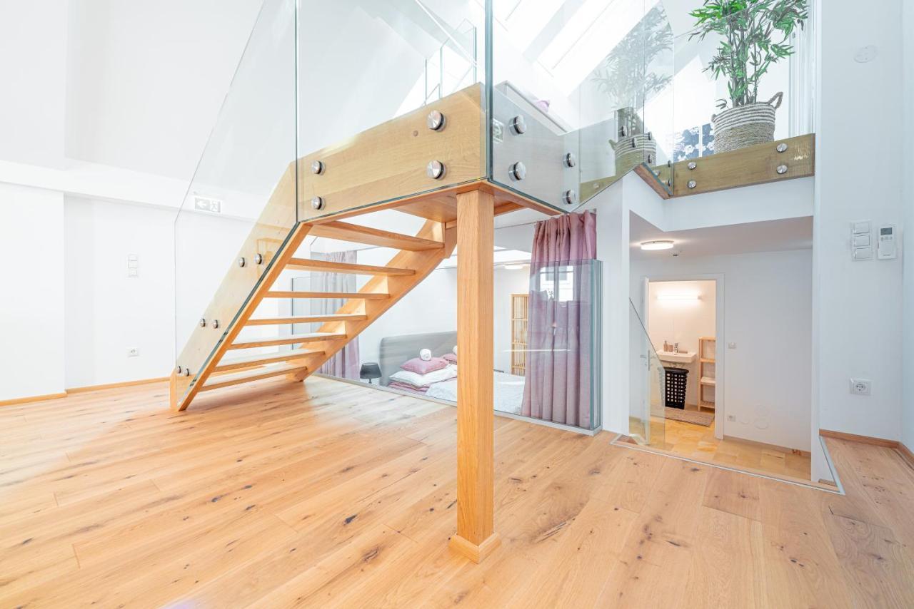 多瑙河畔克雷姆斯Penthouse Maxfux Direkt In Der Fussgaengerzone 130M2公寓 外观 照片