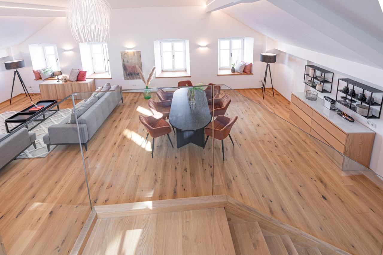 多瑙河畔克雷姆斯Penthouse Maxfux Direkt In Der Fussgaengerzone 130M2公寓 外观 照片