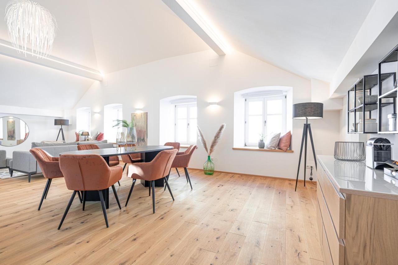 多瑙河畔克雷姆斯Penthouse Maxfux Direkt In Der Fussgaengerzone 130M2公寓 外观 照片